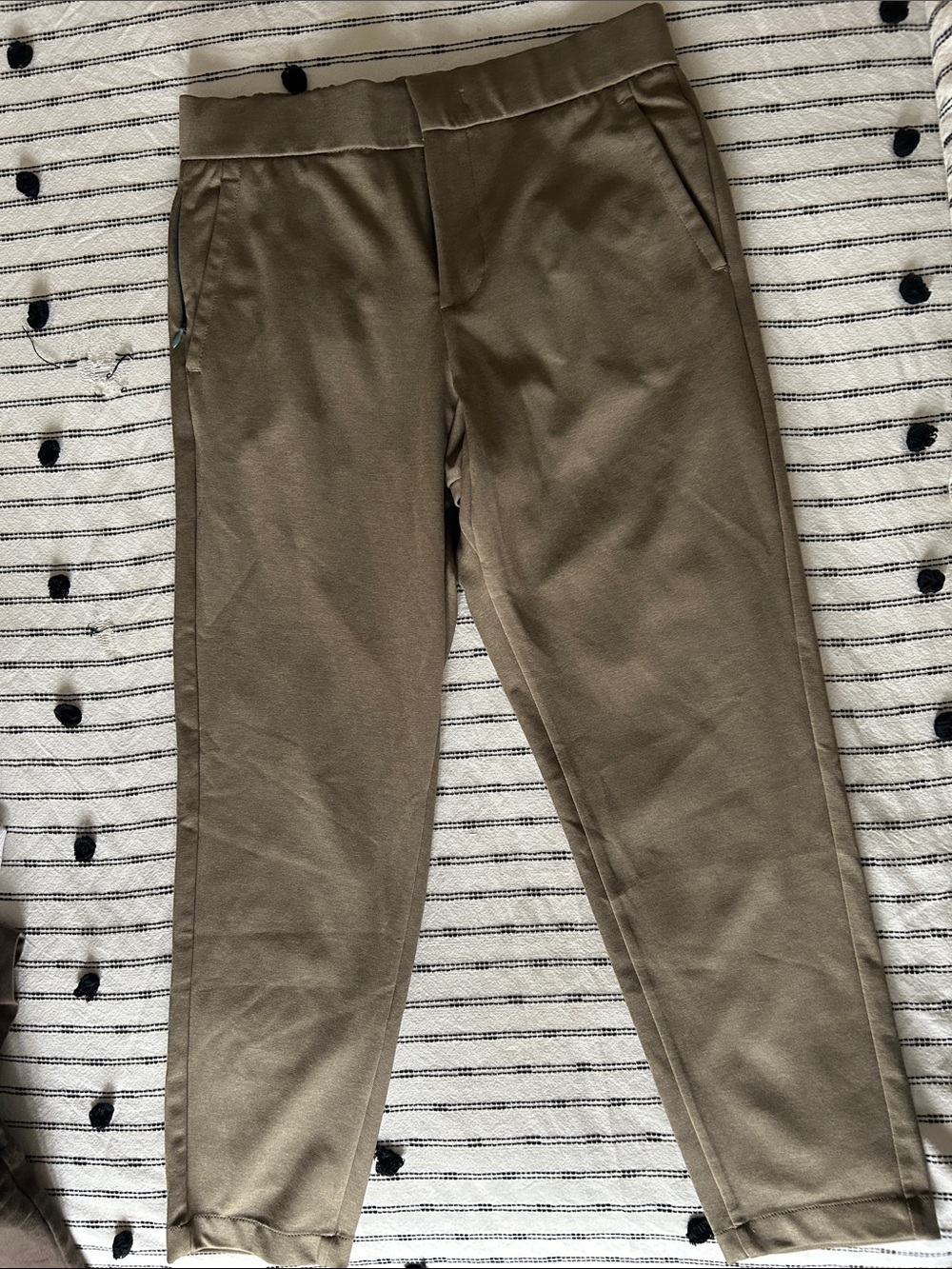 Bonobos Olive Jogger-Style Chinos